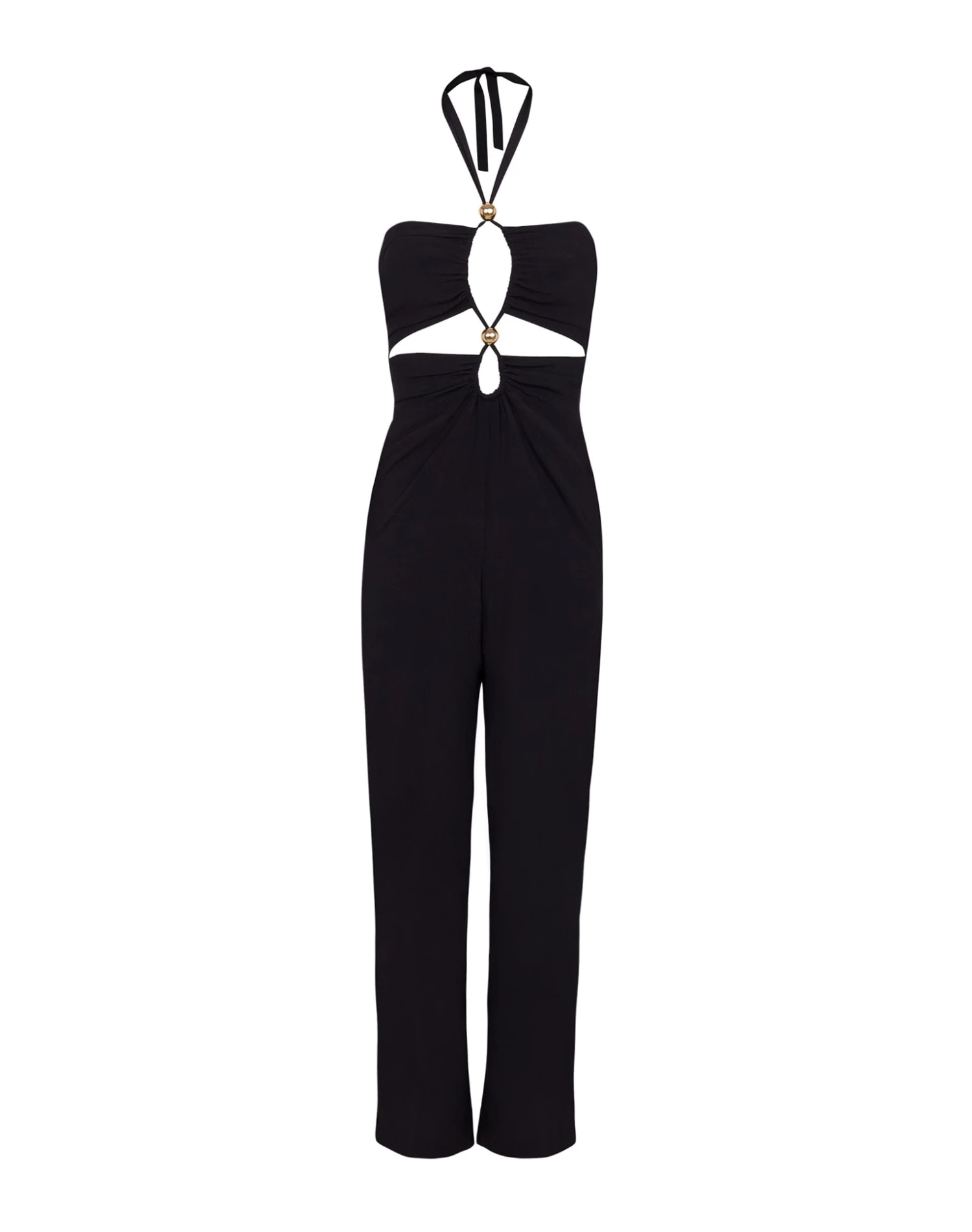 Luana Detail Jumpsuit - Black 6 Luana Detail Jumpsuit - Black - Image 4