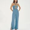 Luana Detail Jumpsuit - Zen 2 Luana Detail Jumpsuit - Zen -FemmeFab Shop LuanaDetailJumpsuit front 3b109104 e698 4dad 8e4b 51460c527ebd