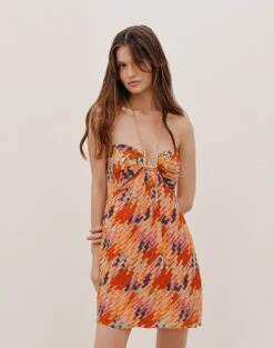 Maureen Detail Short Dress - Pixie -FemmeFab Shop MAUREENDETAILSHORTDRESS FRONT 1 39545432 d373 489e 8f4b fa0dc56e3899