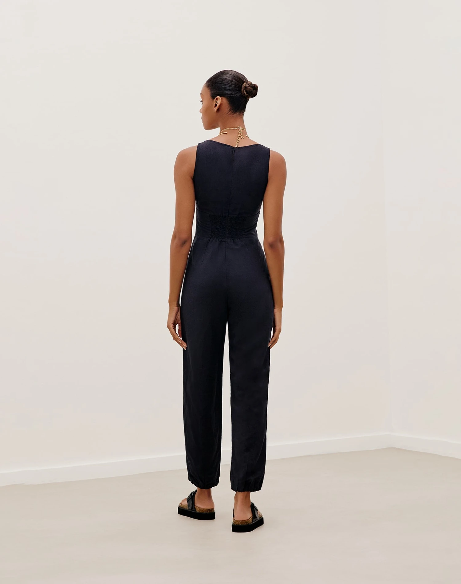 Mirela Jumpsuit - Black 5 Mirela Jumpsuit - Black - Image 3