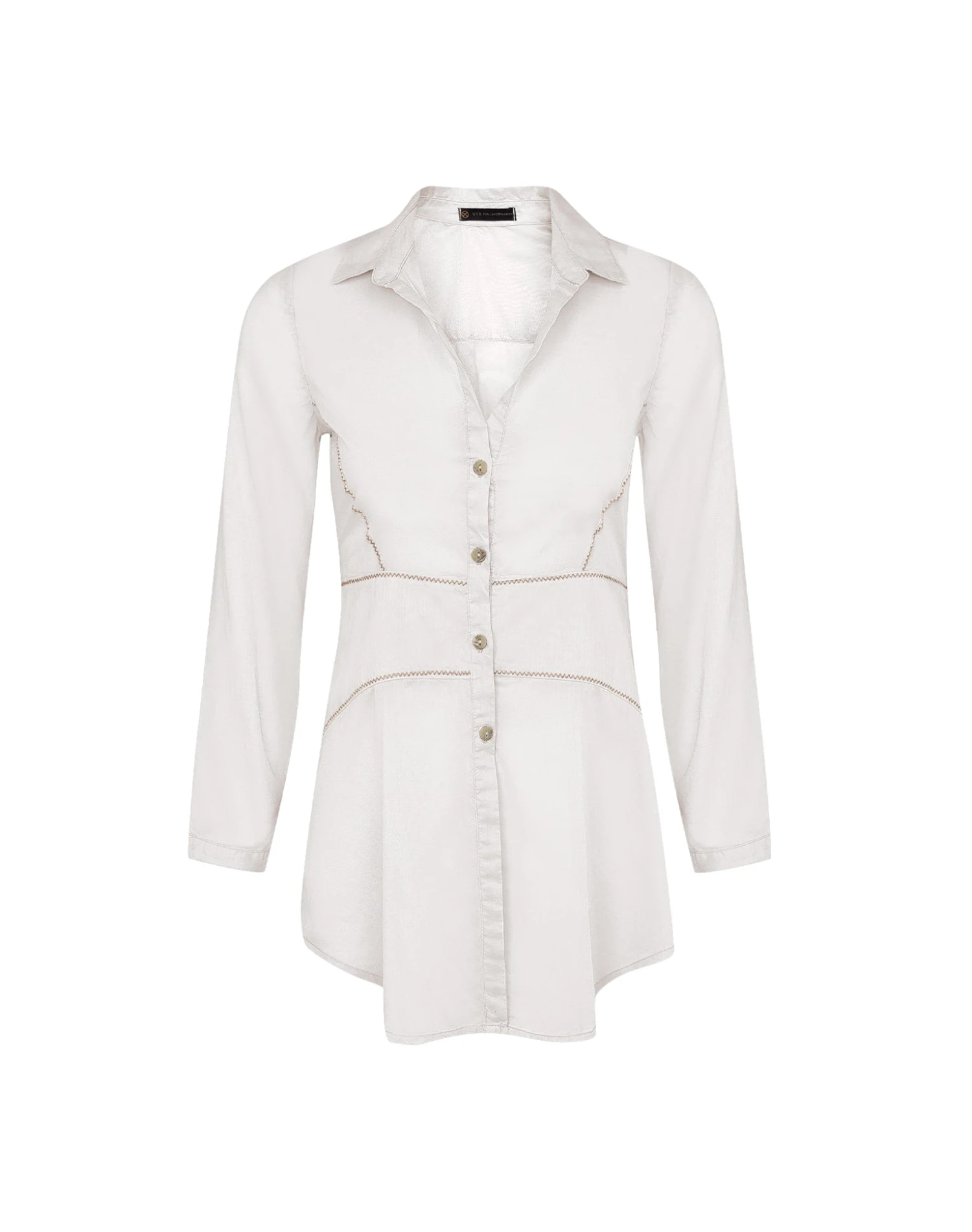 Mariana Short Cover Up - Off White 7 Mariana Short Cover Up - Off White - Image 5