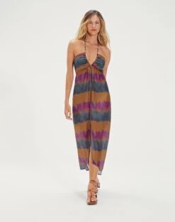 Melanie Detail Midi Dress - Kamau -FemmeFab Shop MelanieDetailMidiDress front 25be800e be25 4b13 8709 79c557d4b04b