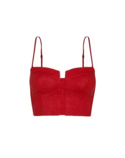 Nadia Top - Red Pepper 12 Nadia Top - Red Pepper -FemmeFab Shop NadiaTop flat