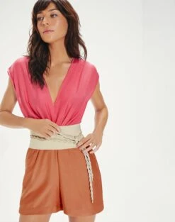 Naomi Detail Mini Jumper - Ballet -FemmeFab Shop NaomiDetailMiniJumper detail