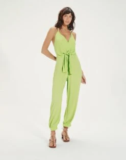 Nelly Jumpsuit - Lime -FemmeFab Shop NellyDetailJumpsuit front a9d91a65 1280 4afd a50c bfa243cac9be