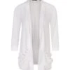 Roberta Blazer - White 2 Roberta Blazer - White -FemmeFab Shop Roberta Blazer2