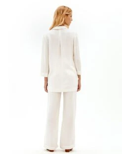 Roberta Blazer - White 14 Roberta Blazer - White -FemmeFab Shop Roberta Blazer5