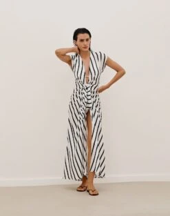 Sasha Long Cover Up - Perrine Black