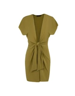 Sasha Short Cover Up - Avocado 10 Sasha Short Cover Up - Avocado -FemmeFab Shop SASHASHORTCOVERUP FLAT f36a8002 e464 4c13 98a1 a5a8b5386215