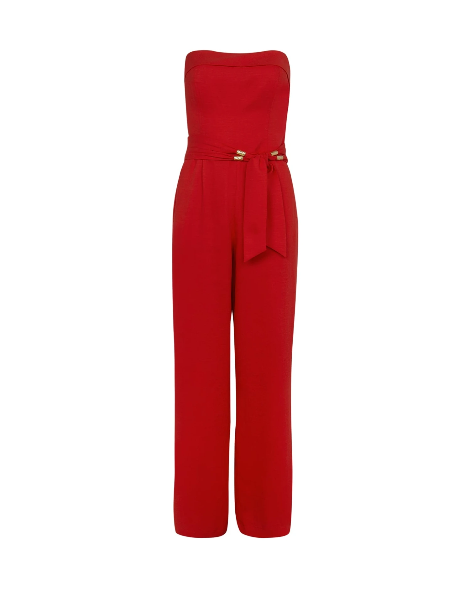 Serena Detail Jumpsuit - Red Pepper 6 Serena Detail Jumpsuit - Red Pepper - Image 4