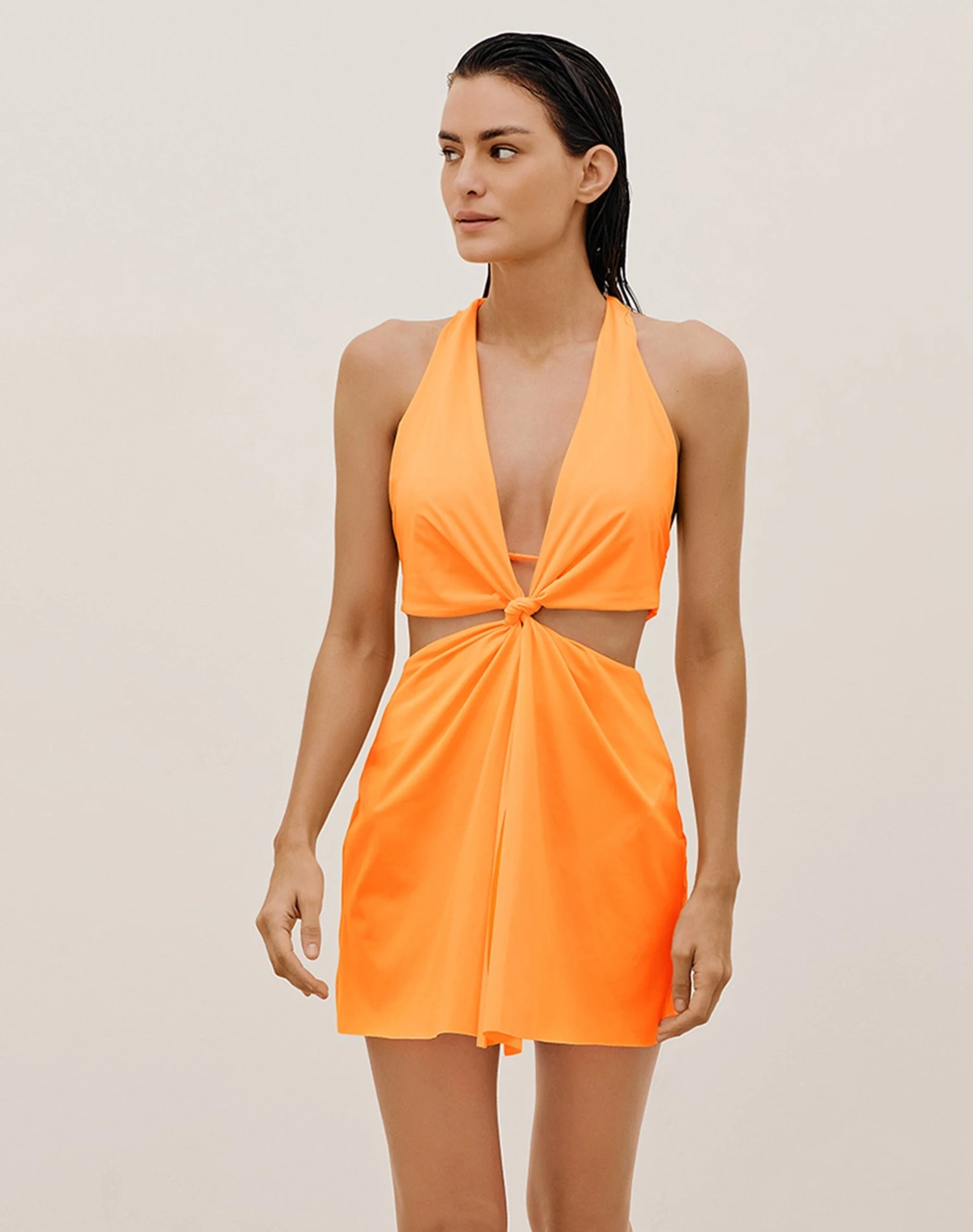 Tracy Short Cover Up - Mandarin 6 Tracy Short Cover Up - Mandarin - Image 4