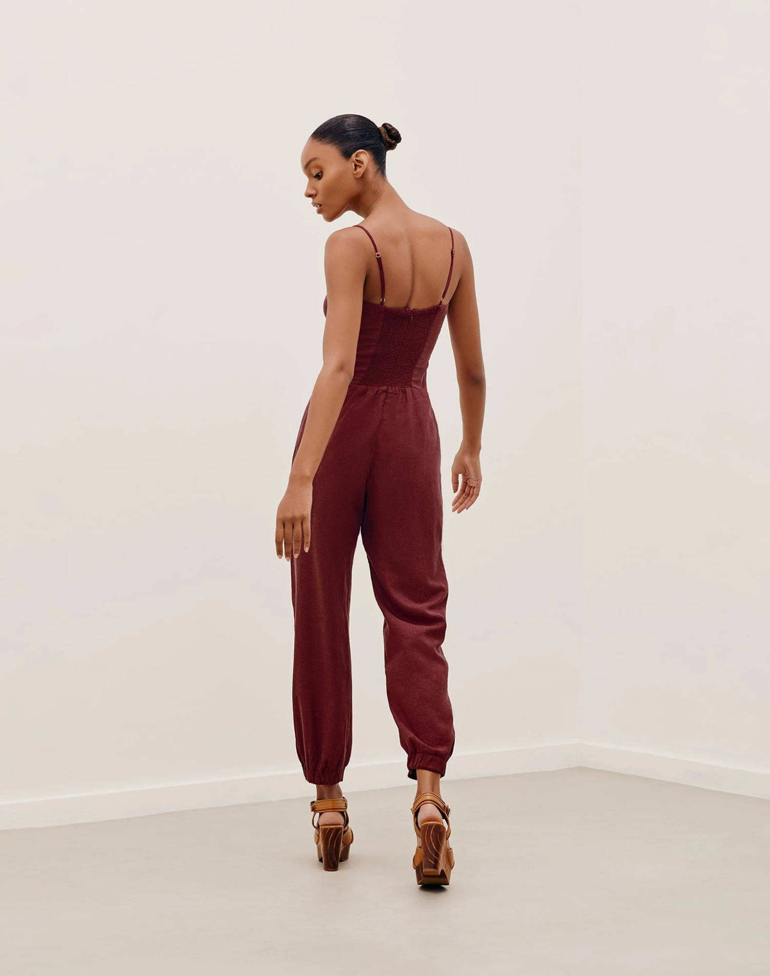 Tuane Jumpsuit - Cranberry 4 Tuane Jumpsuit - Cranberry - Image 2