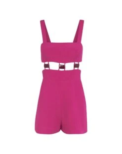 Tuane Mini Jumper - Bubblegum -FemmeFab Shop TUANEDETAILMINIJUMPER FLAT
