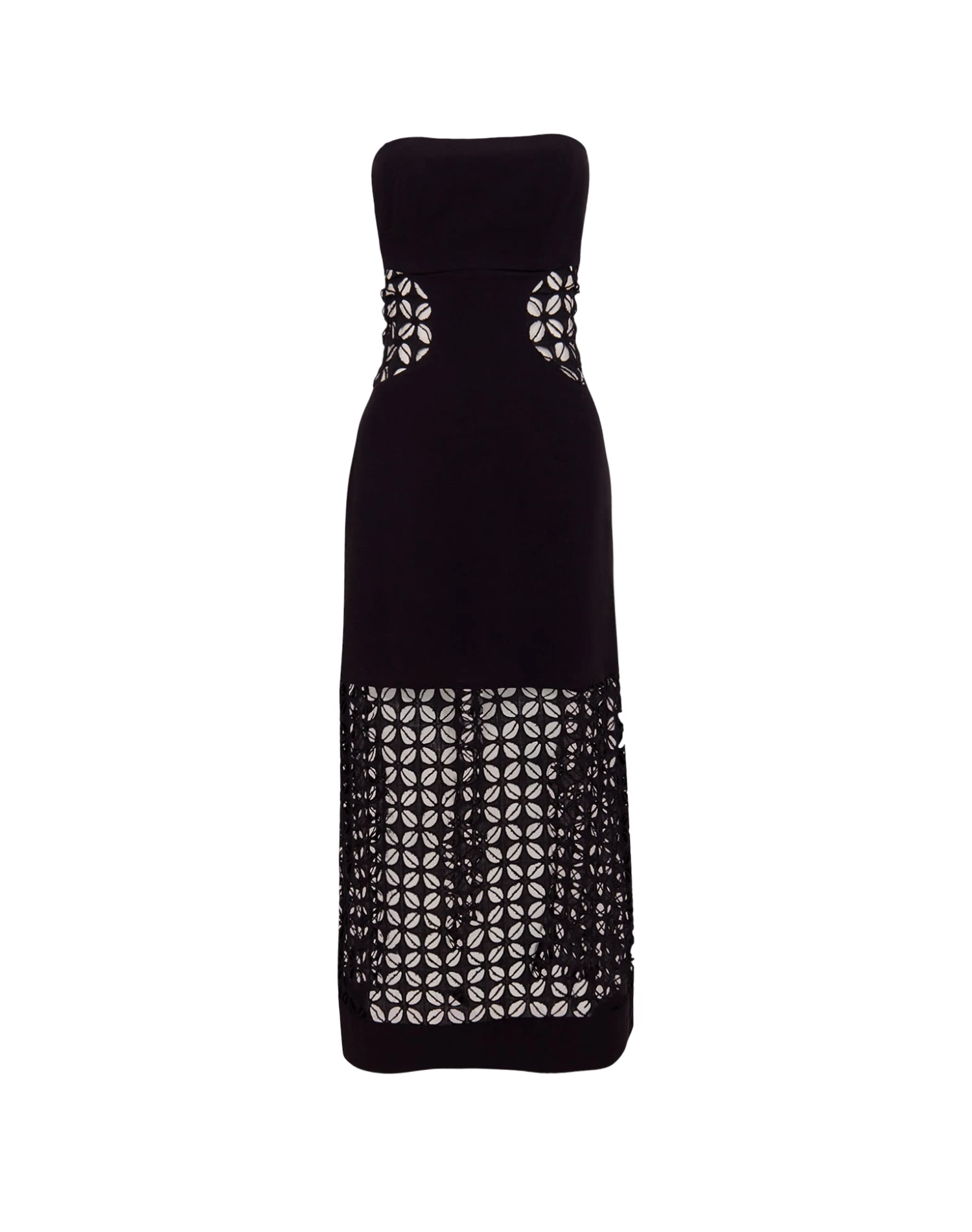 Twiggy Long Dress - Black 9 Twiggy Long Dress - Black - Image 7