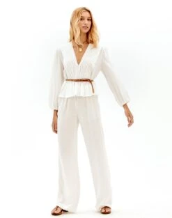 Ully Pants - White -FemmeFab Shop Ully Pants4