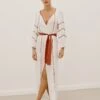 Venus Long Caftan - White -FemmeFab Shop VC236013 003 2 vitrine