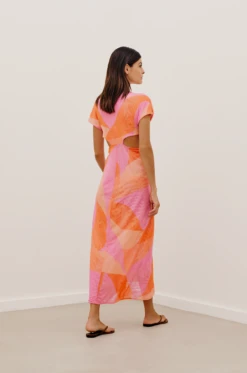 Loop Midi Cover Up - Martinica -FemmeFab Shop VC236035 COR 2