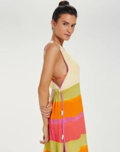 Viola Long Cover Up - Hiva 9 Viola Long Cover Up - Hiva -FemmeFab Shop Viola Long Caftan2