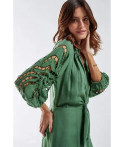 Alice Short Chemise - Bamboo -FemmeFab Shop bamboo alice chemise 2