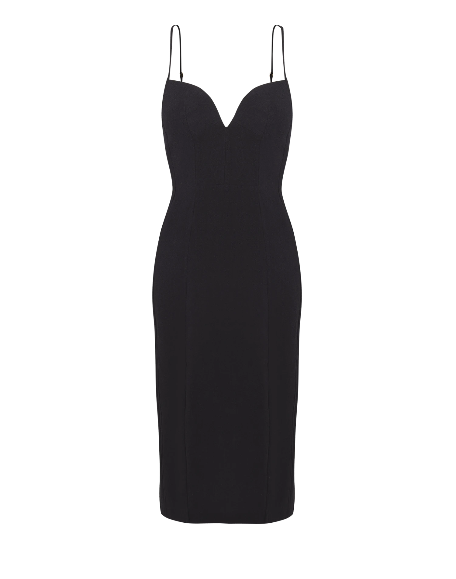Aida Midi Dress - Black 6 Aida Midi Dress - Black - Image 4