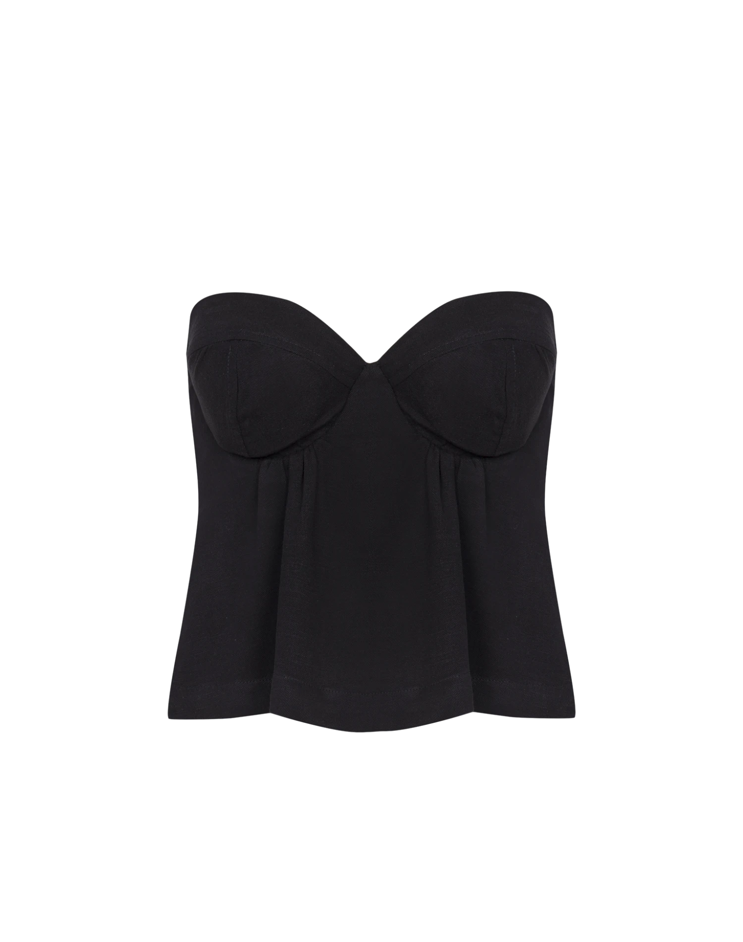 Iris Top - Black 6 Iris Top - Black - Image 4