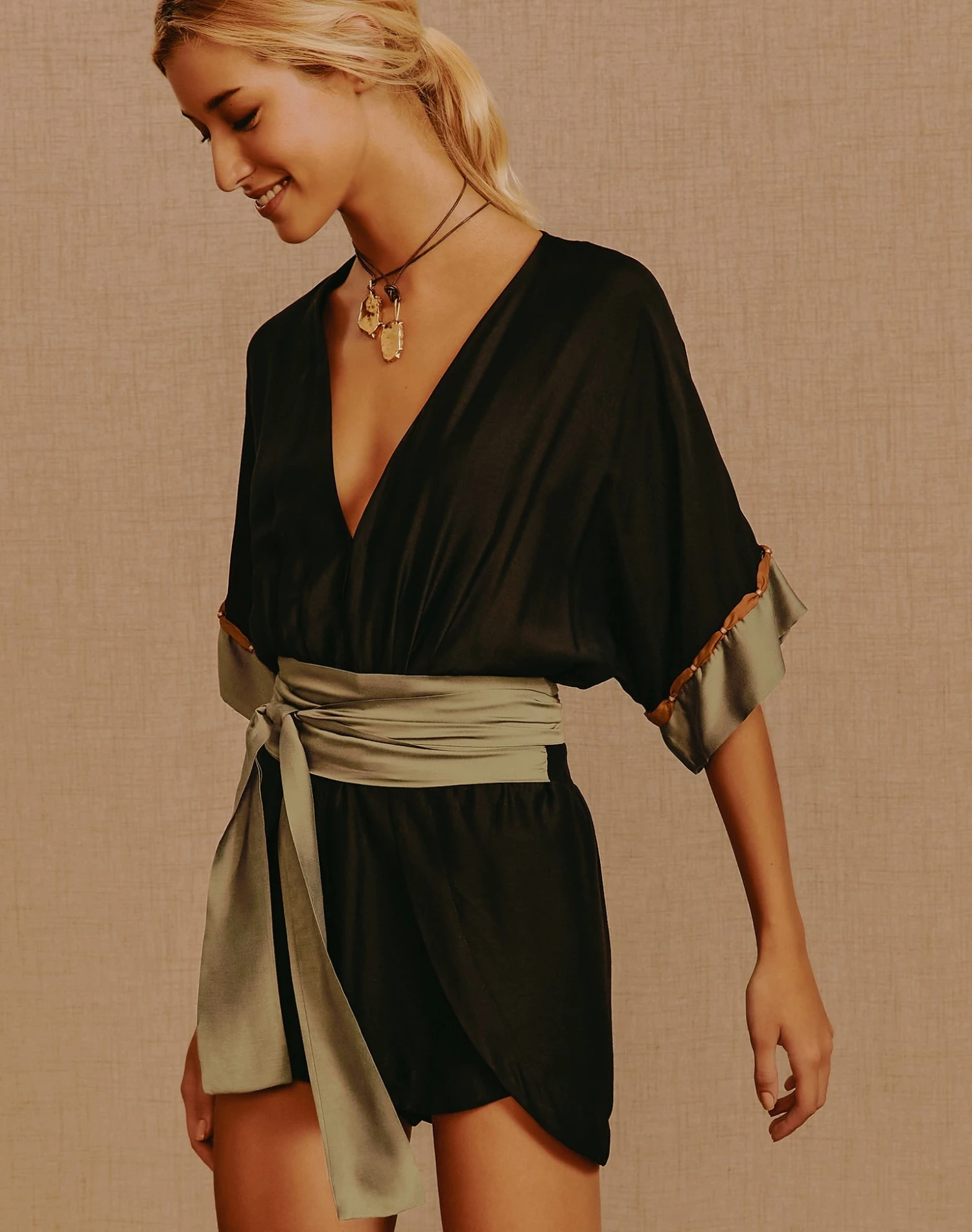 Liz Mini Jumper - Black 4 Liz Mini Jumper - Black - Image 2