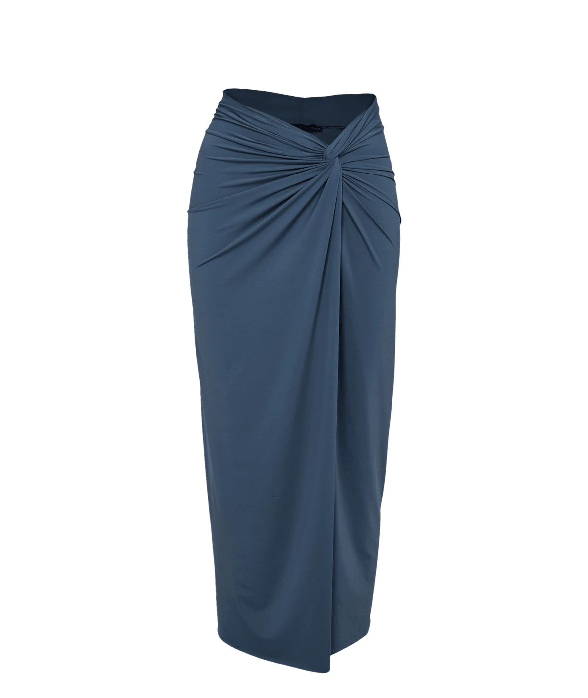 Karen Midi Skirt - Blue Grey 6 Karen Midi Skirt - Blue Grey - Image 4