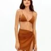 Karen Mini Pareo Skirt - Camel -FemmeFab Shop camel karen skirt 71846bd0 a777 4431 ba05 60c1767dab63