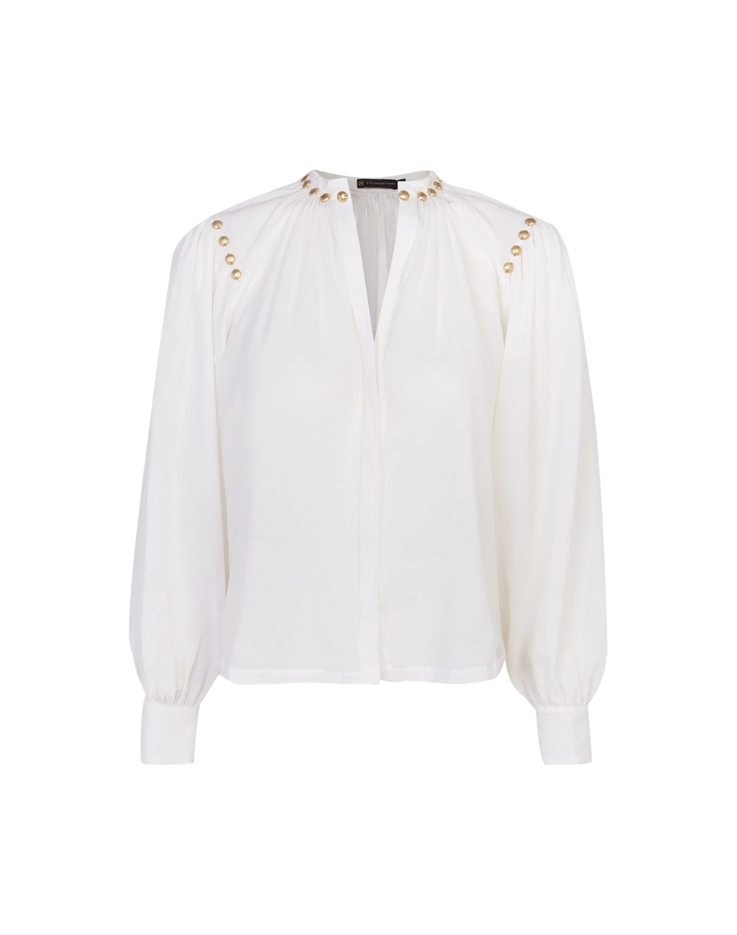 Edite Blouse - White 3 Edite Blouse - White