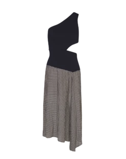 Scarlet Midi Dress - Lupita 12 Scarlet Midi Dress - Lupita -FemmeFab Shop lupita scarlet dress flat