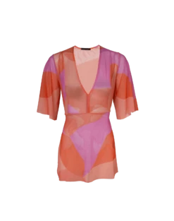 Malia Short Caftan - Martinica 10 Malia Short Caftan - Martinica -FemmeFab Shop martinica malia coverup flat