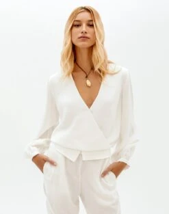 Mia Pants - White -FemmeFab Shop mia pants1