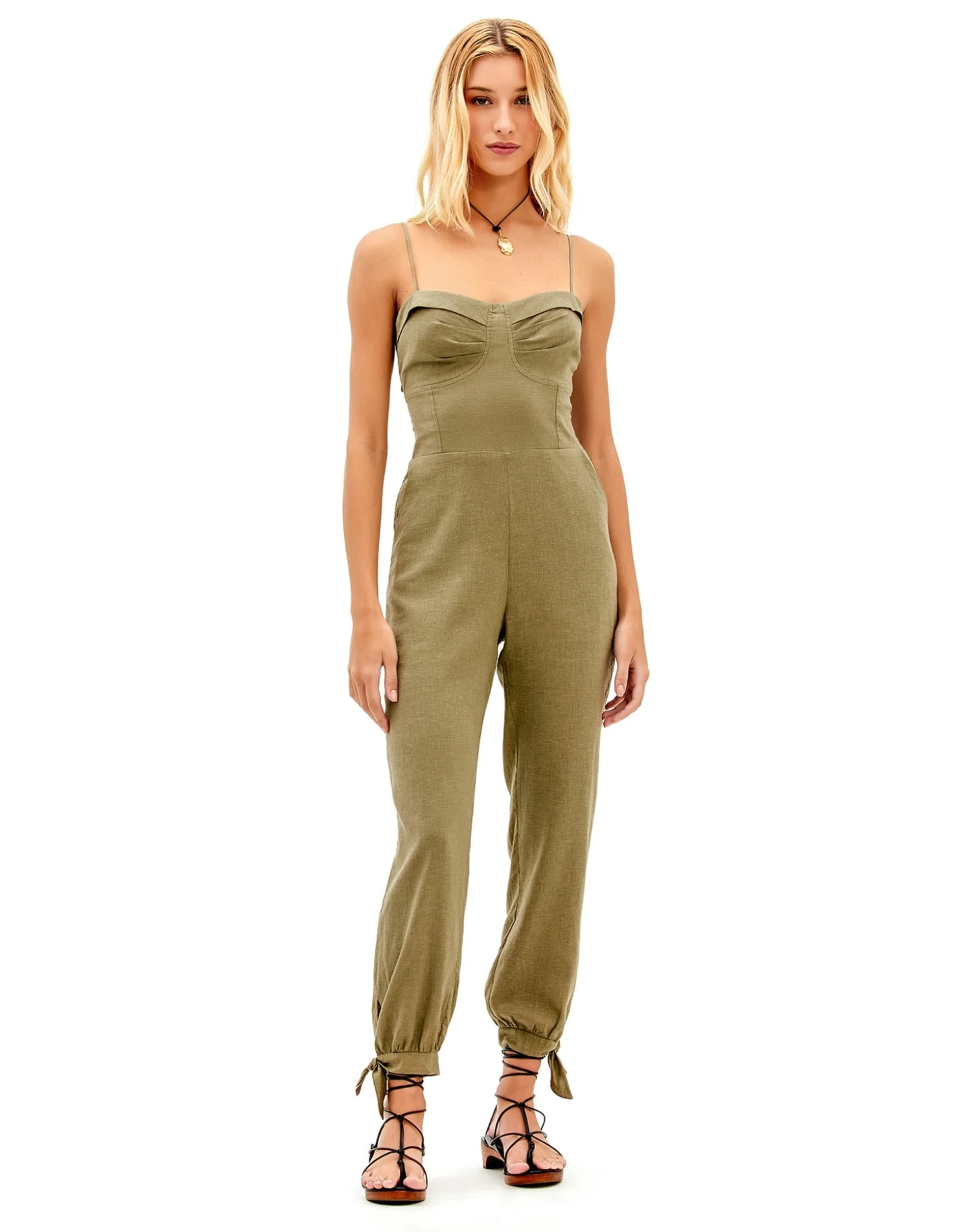 Yana Jumpsuit - Pistachio 3 Yana Jumpsuit - Pistachio