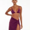 Karen Mini Pareo Skirt (final Sale) - Plum -FemmeFab Shop plum karen skirt 1 8a024d10 dd84 4283 858c 30b7306f6de9