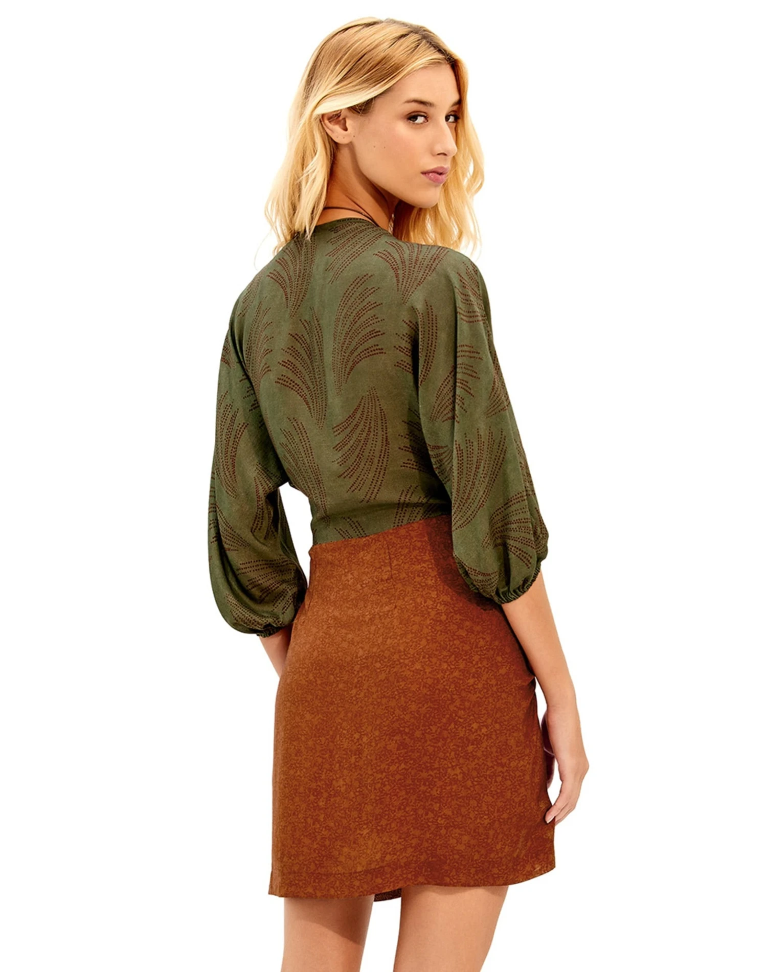 Thami Short Dress - Volpi Green 4 Thami Short Dress - Volpi Green - Image 2