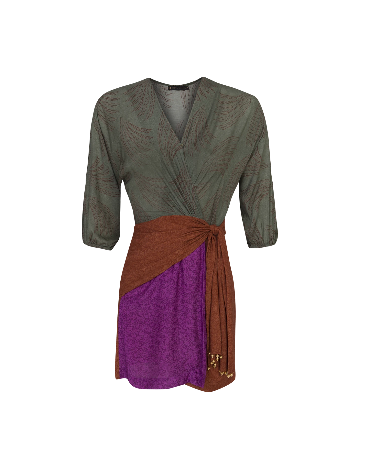 Thami Short Dress - Volpi Green 6 Thami Short Dress - Volpi Green - Image 4